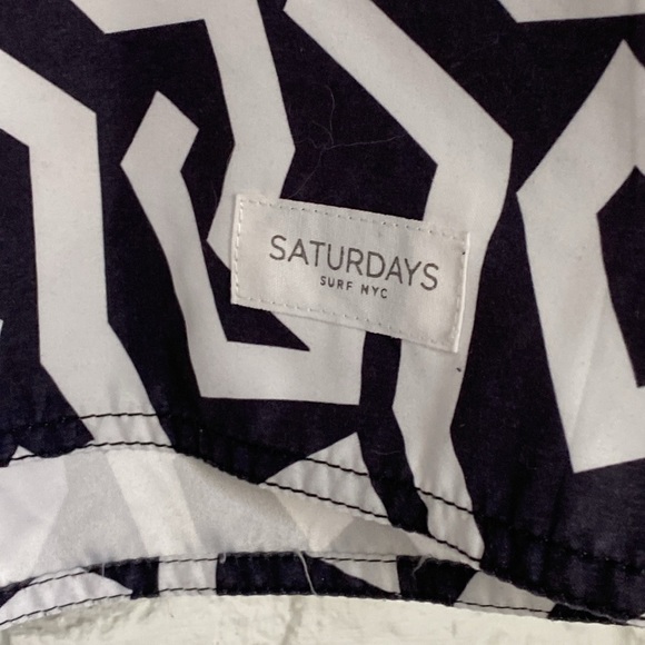 Revolve Saturdays Surf NYC Size 34 Board Shorts - Picture 3 of 6